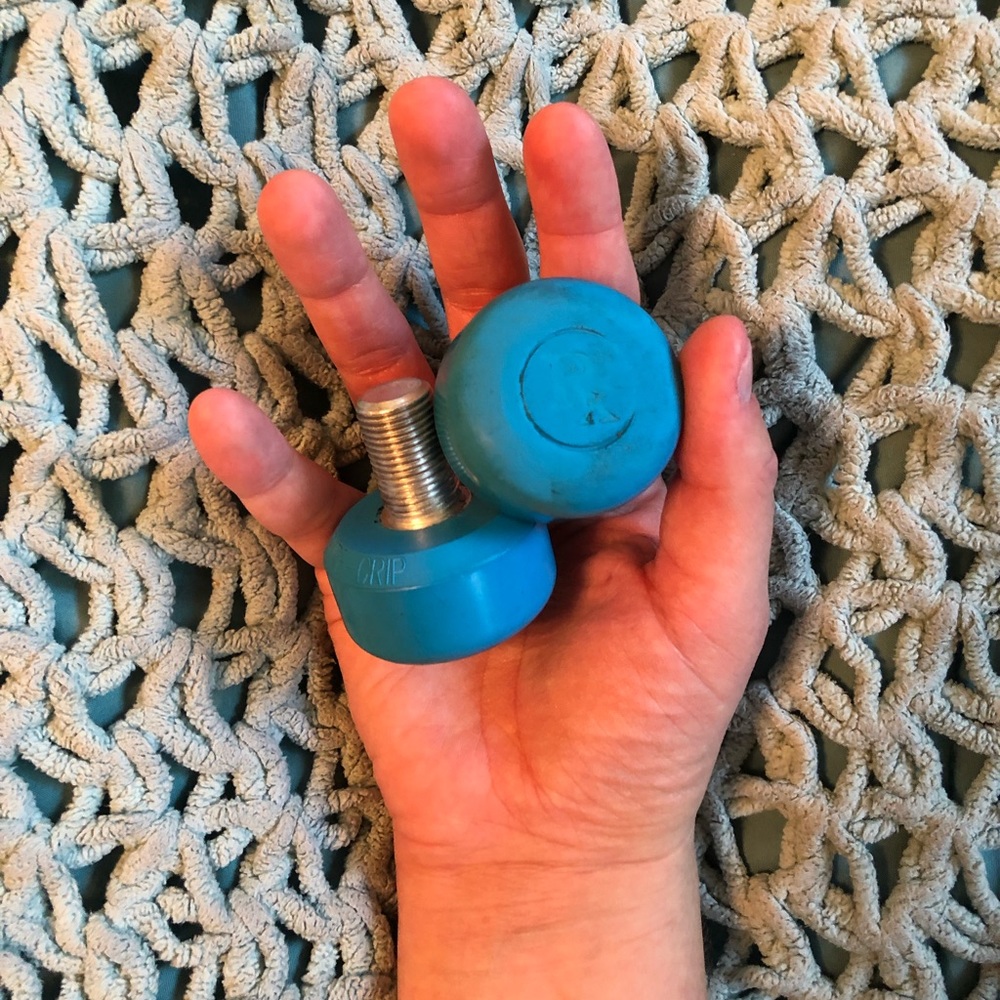 SURE GRIP RX ROLLERSKATE TOE STOPS/BRAKE